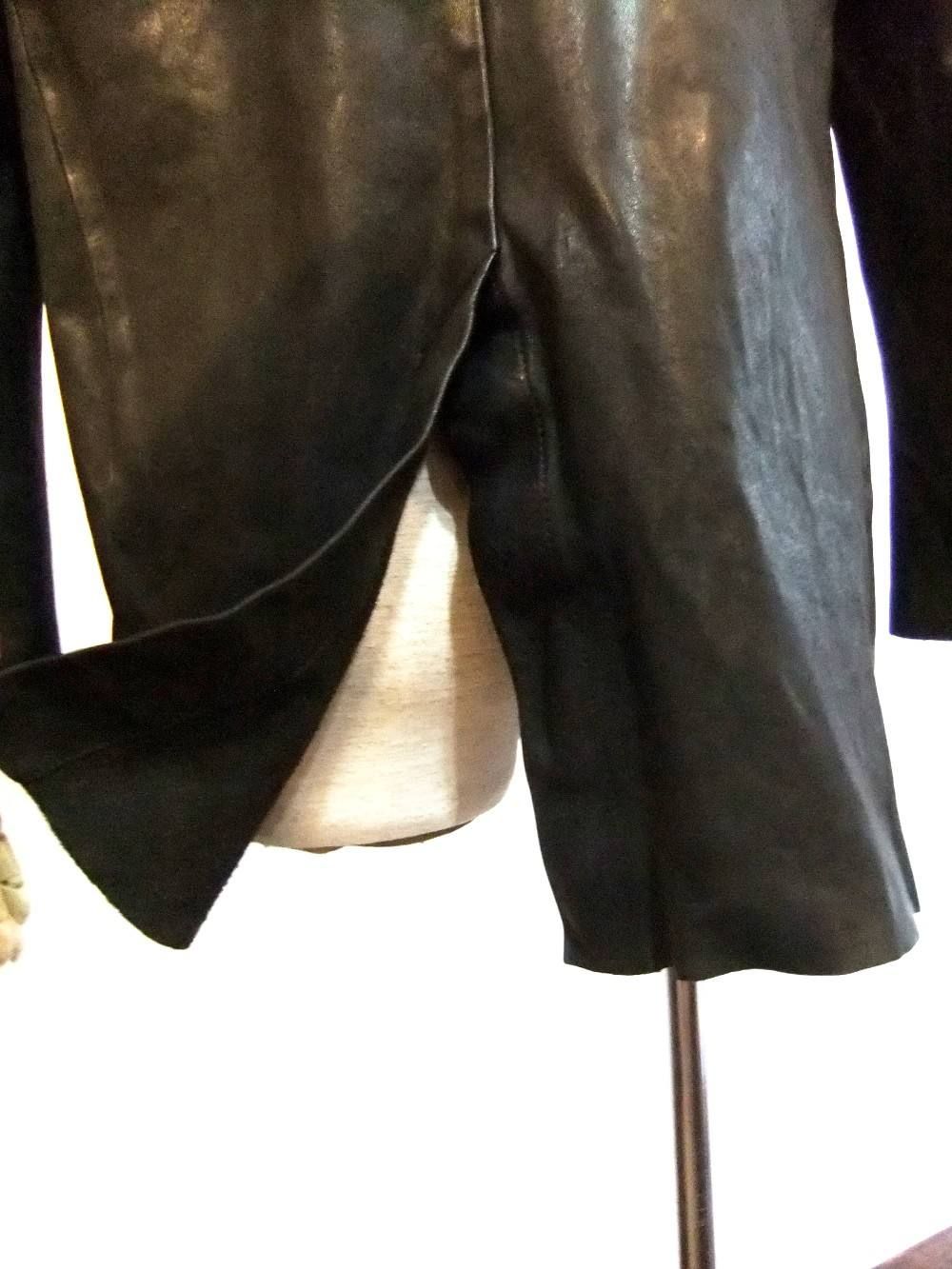 ISAMU KATAYAMA BACKLASH (イサムカタヤマ バックラッシュ) イタリアンキップ製品染めコート DRESSY CRUST Ⅱ