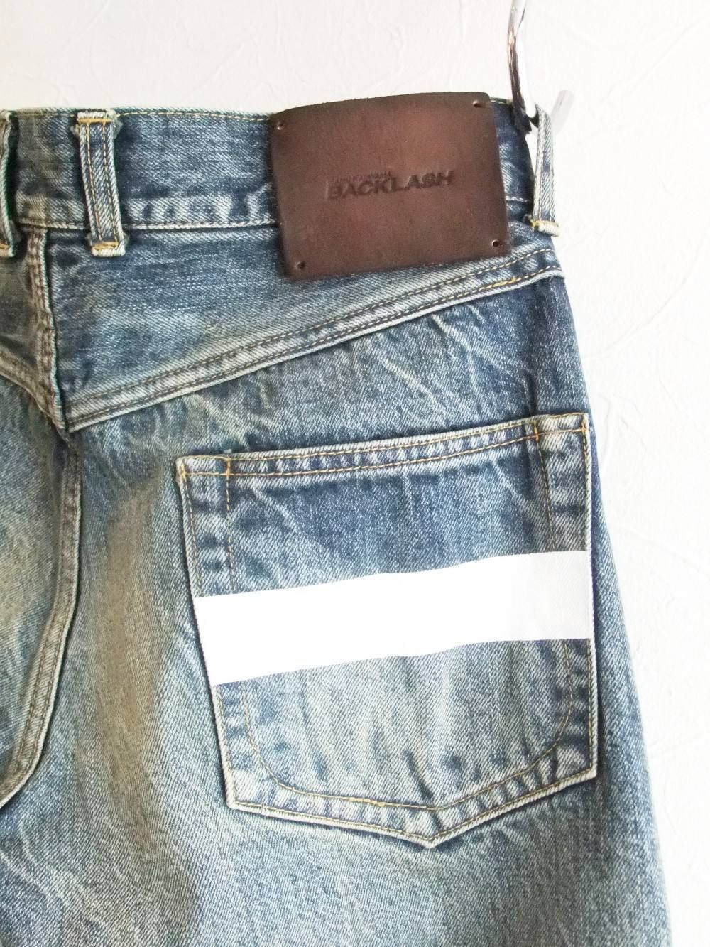 ISAMU KATAYAMA BACKLASH (イサムカタヤマ バックラッシュ) 13oz デニム セルビッチ+メキシカンショルダー LIBRA