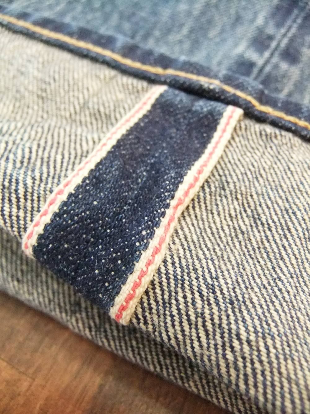 ISAMU KATAYAMA BACKLASH (イサムカタヤマ バックラッシュ) 13oz デニム セルビッチ+メキシカンショルダー LIBRA