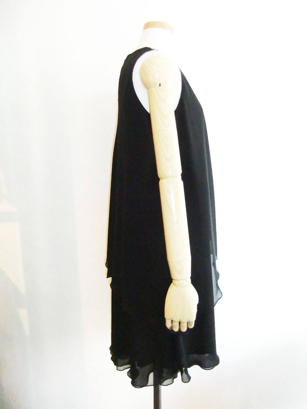 シフォンティアードレアワンピース