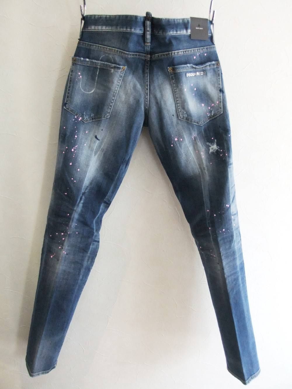 PINK PAINTER WASH / SLIM JEAN  S74LA0729