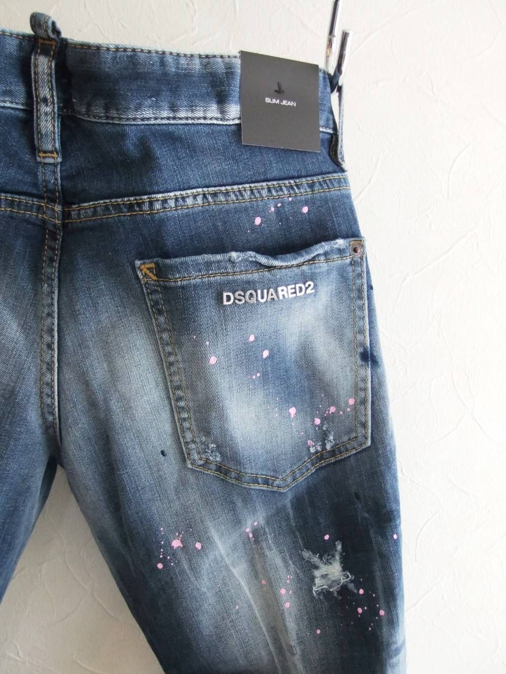 PINK PAINTER WASH / SLIM JEAN  S74LA0729