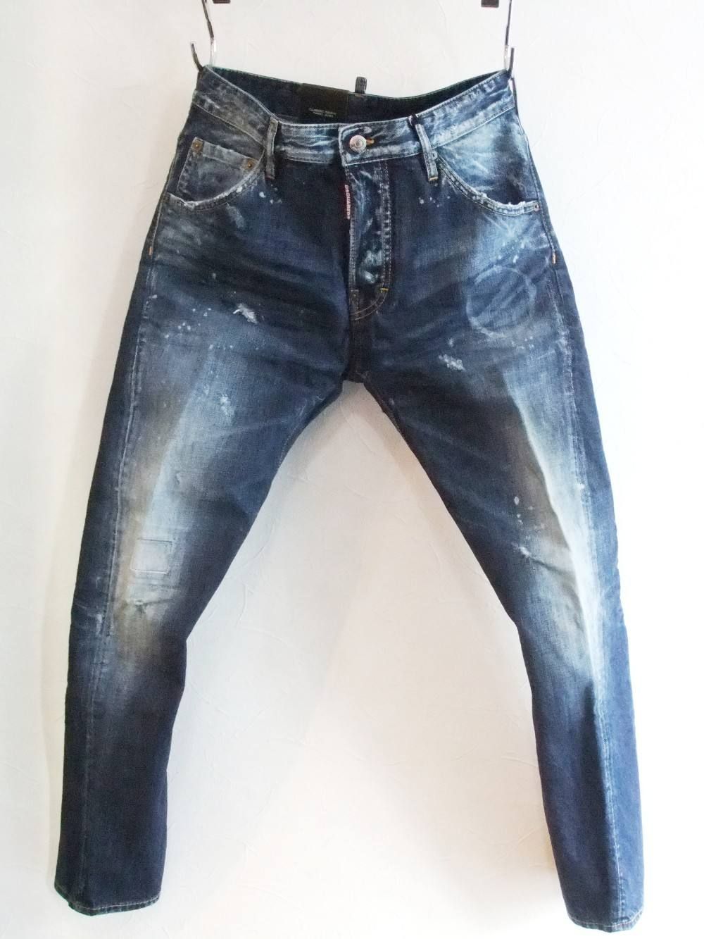 Dsquared2 - RING PATCH WASH/ CLASSIC KENNY TWIST JEAN ...