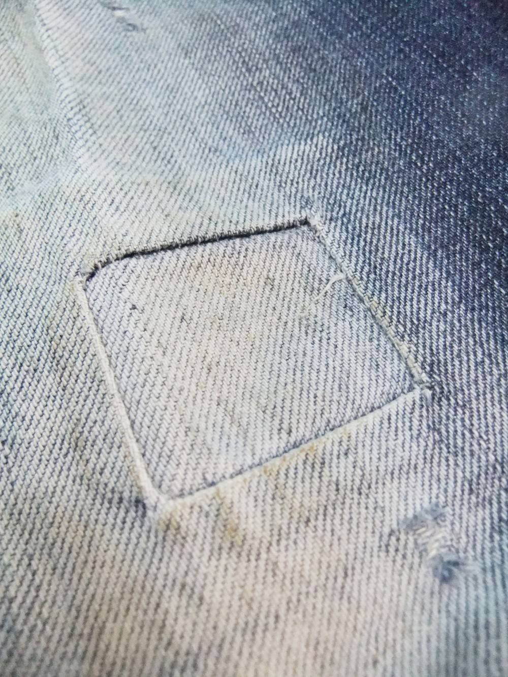 RING PATCH WASH/ CLASSIC KENNY TWIST JEAN  S74LA0708
