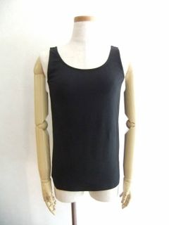 ベア天竺消臭加工 タンクトップ(BK)