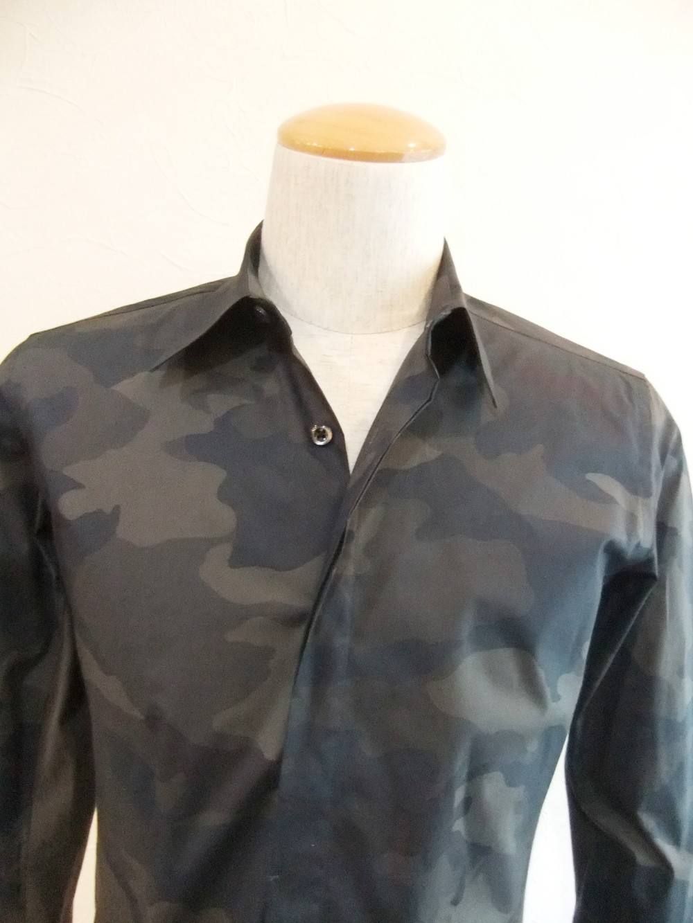 CAMO FLY FRONT SHIRT