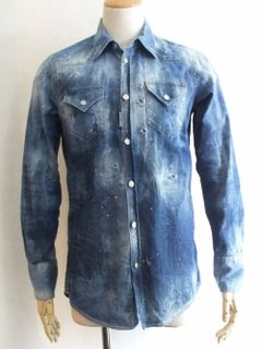 STRETCH DENIM 6OZ WESTERN SHIRT