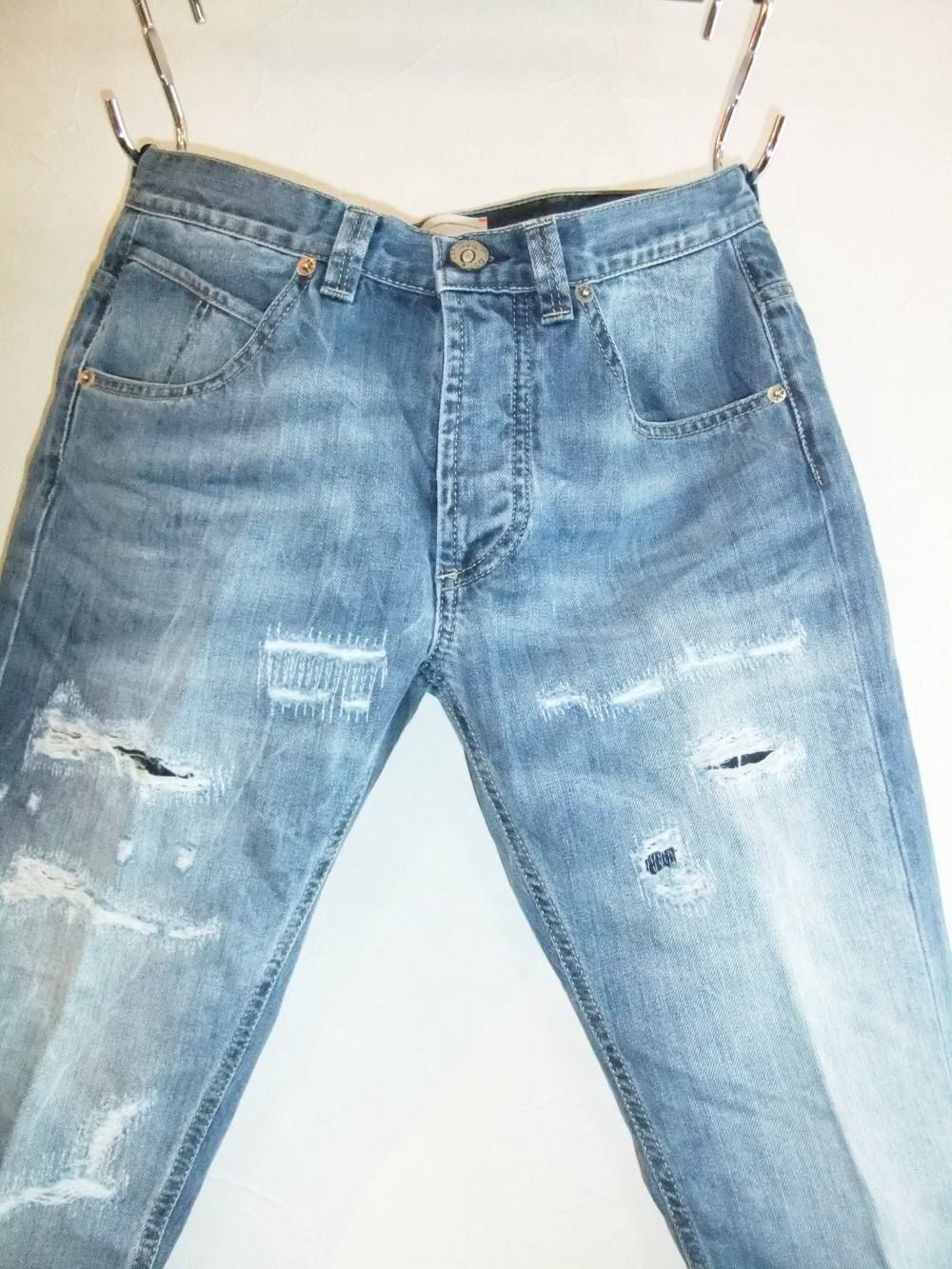 P.M.D.S (ピーエムディーエス) ダメージデニム DAMAGE JEANS