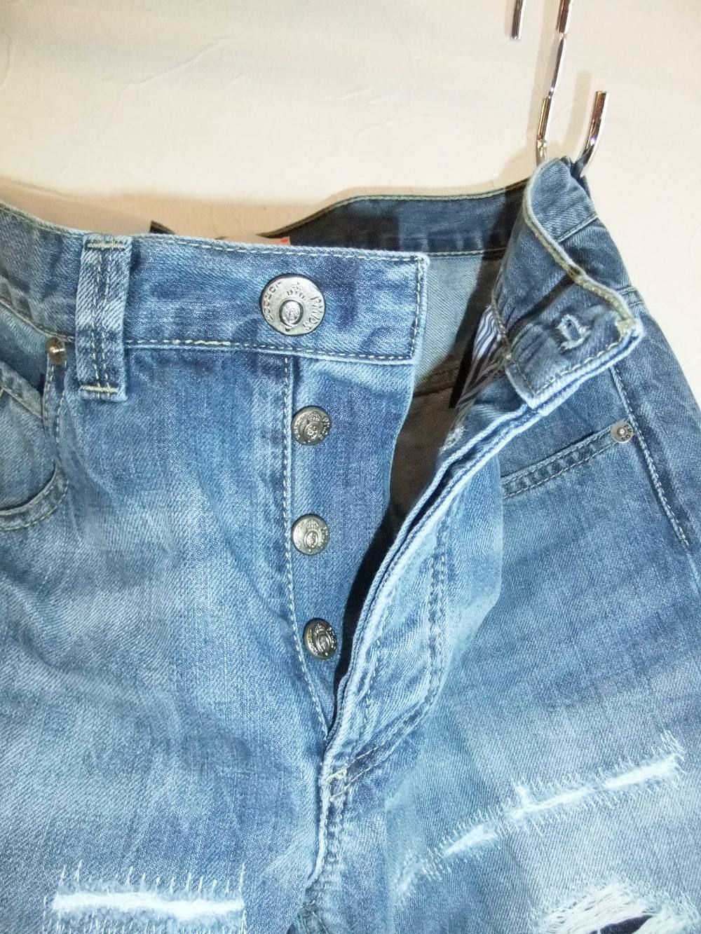 P.M.D.S (ピーエムディーエス) ダメージデニム DAMAGE JEANS