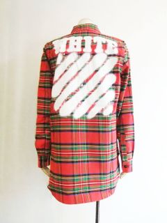 OFF-WHITE (オフホワイト) チェック柄シャツ CHECK SHIRT