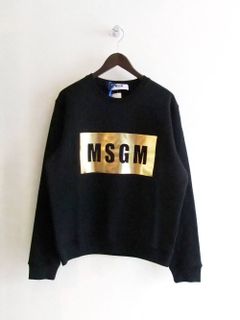MSGM (エムエスジーエム) ロゴプリント トレーナー TRAINER PULL OVER