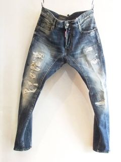 DIRTY VINTAGE WASH TIDY BIKER JEAN