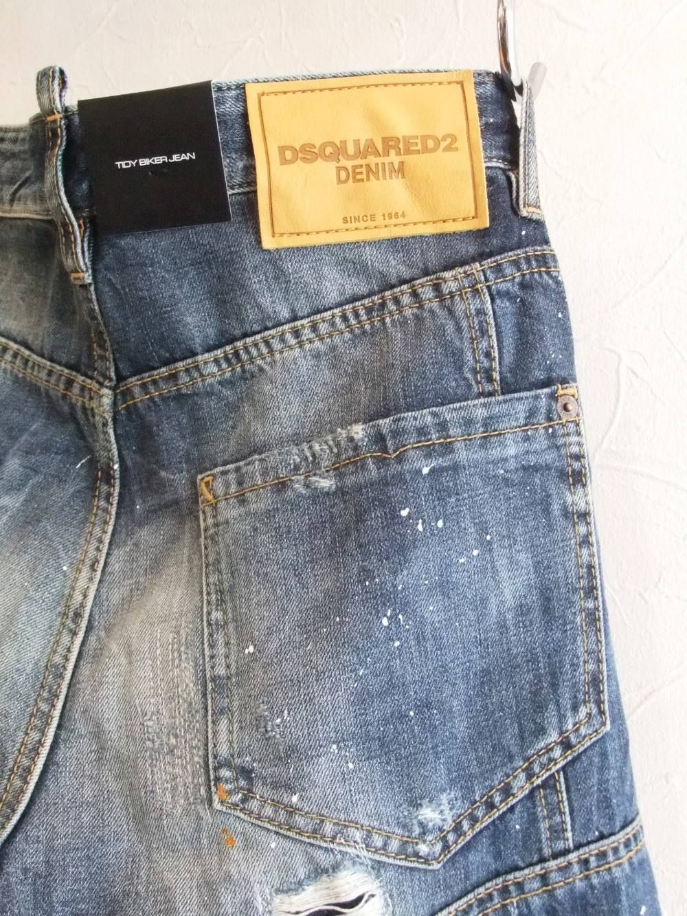 DIRTY VINTAGE WASH TIDY BIKER JEAN