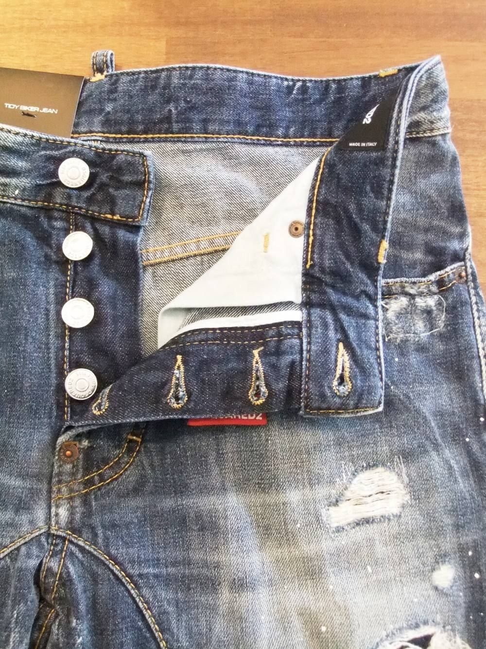 DIRTY VINTAGE WASH TIDY BIKER JEAN