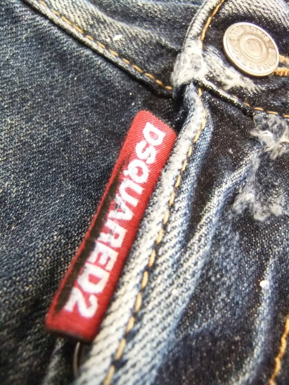 DIRTY VINTAGE WASH TIDY BIKER JEAN