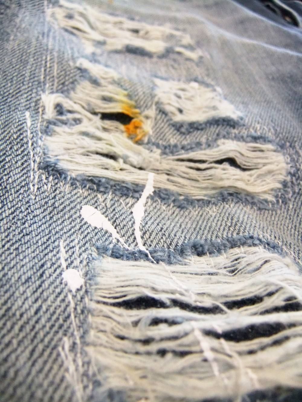 DIRTY VINTAGE WASH TIDY BIKER JEAN