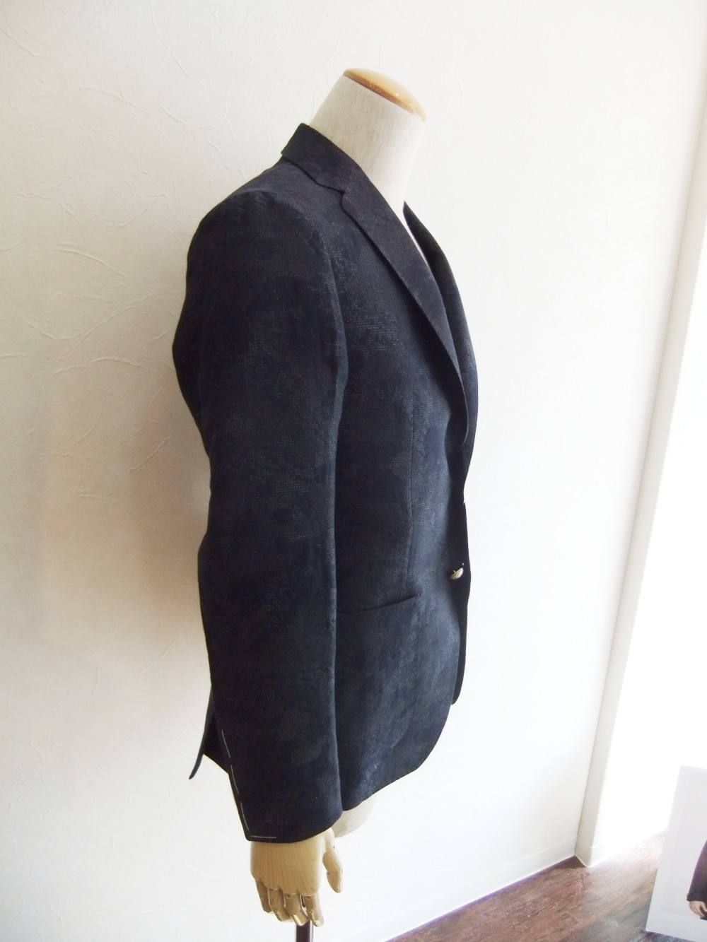 CAMO LINEN/COTTON JACKET  1SMC22K-66UEG017/B1036