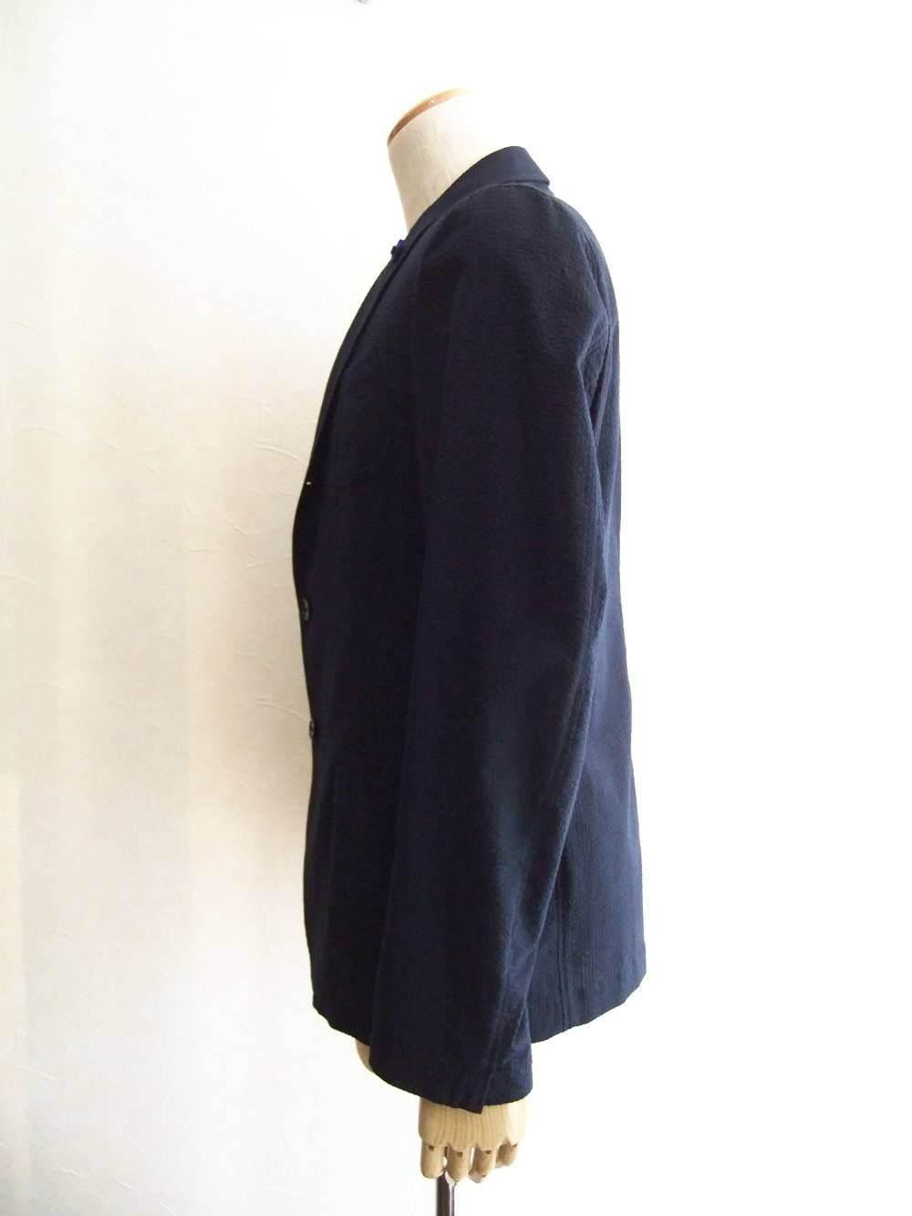 LARDINI (ラルディーニ) 楊柳柄 シャツジャケット