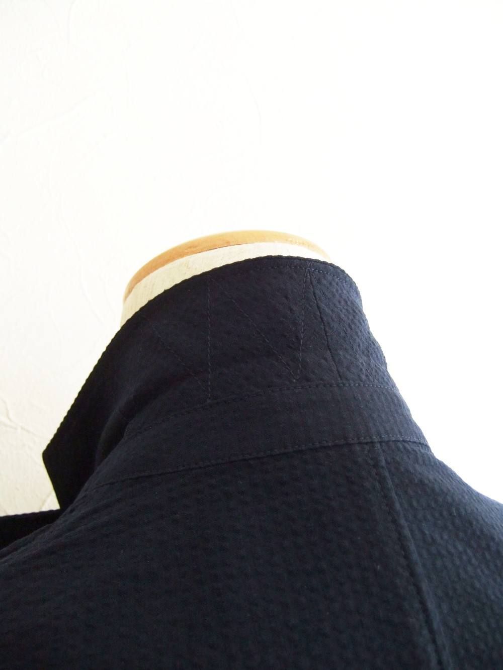 LARDINI (ラルディーニ) 楊柳柄 シャツジャケット