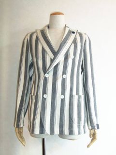 LARDINI (ラルディーニ) ストライプ柄ジャケット