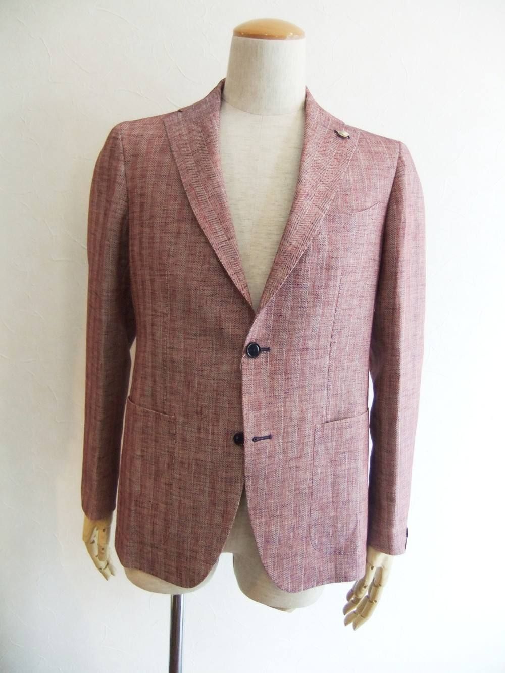 TAGLIATORE - LINEN/COTTON JACKET 1SMC22K-56BEG188/R1206 | 4.444glad