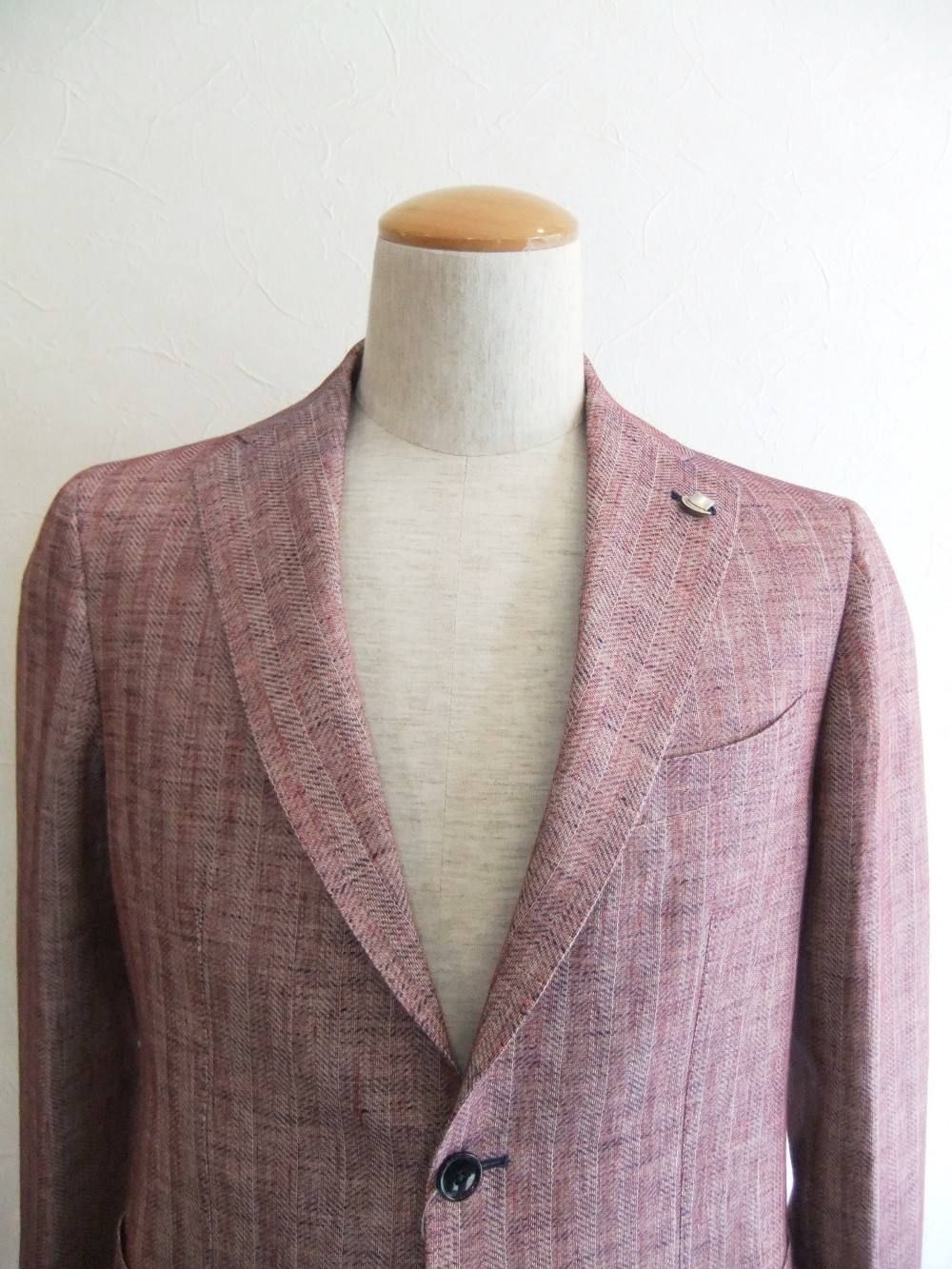 TAGLIATORE - LINEN/COTTON JACKET 1SMC22K-56BEG188/R1206 | 4.444glad