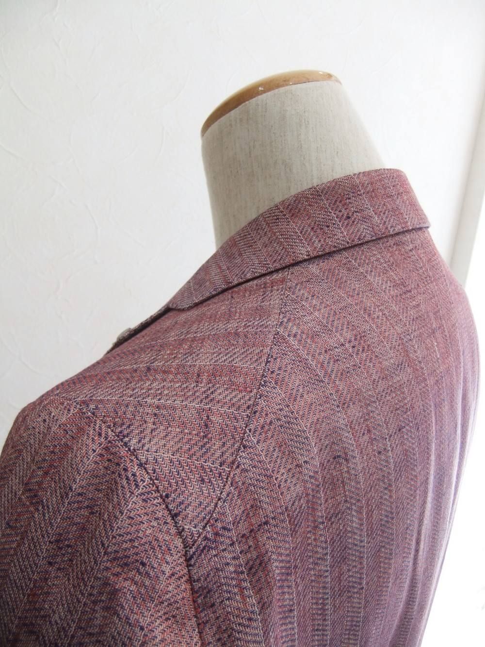 LINEN/COTTON JACKET  1SMC22K-56BEG188/R1206