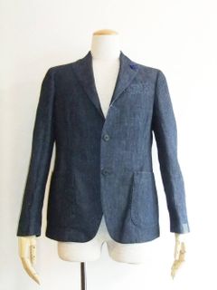 LARDINI (ラルディーニ) インディゴ ジャケット