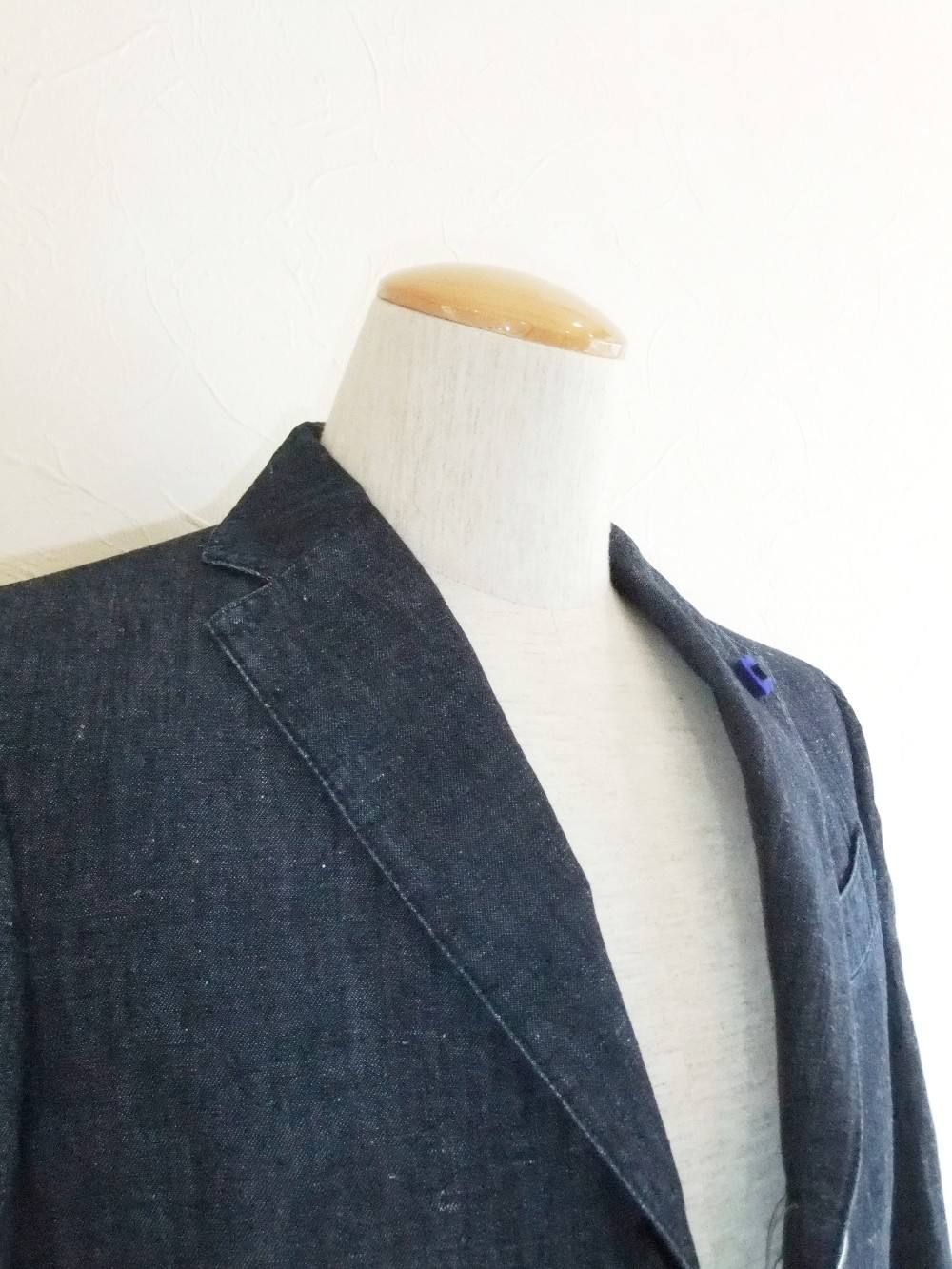 LARDINI (ラルディーニ) インディゴ ジャケット