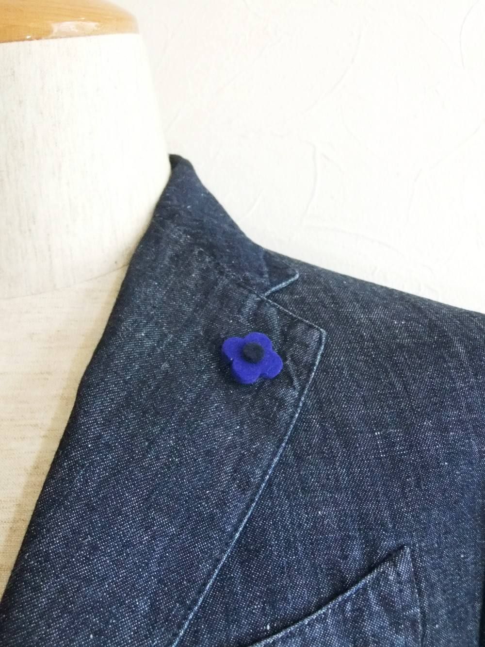 LARDINI (ラルディーニ) インディゴ ジャケット