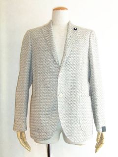 LARDINI (ラルディーニ) 3B コットン×リネン 変り織ジャケット