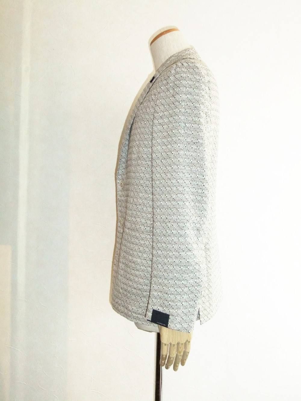 LARDINI (ラルディーニ) 3B コットン×リネン 変り織ジャケット