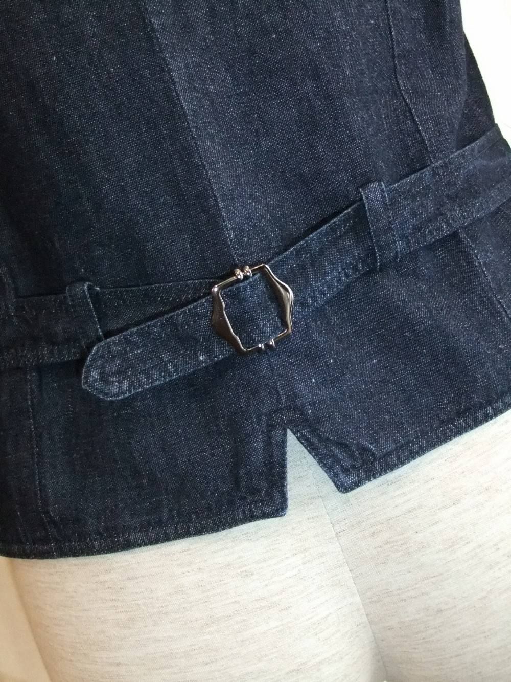 LARDINI (ラルディーニ) インディゴ ジレ