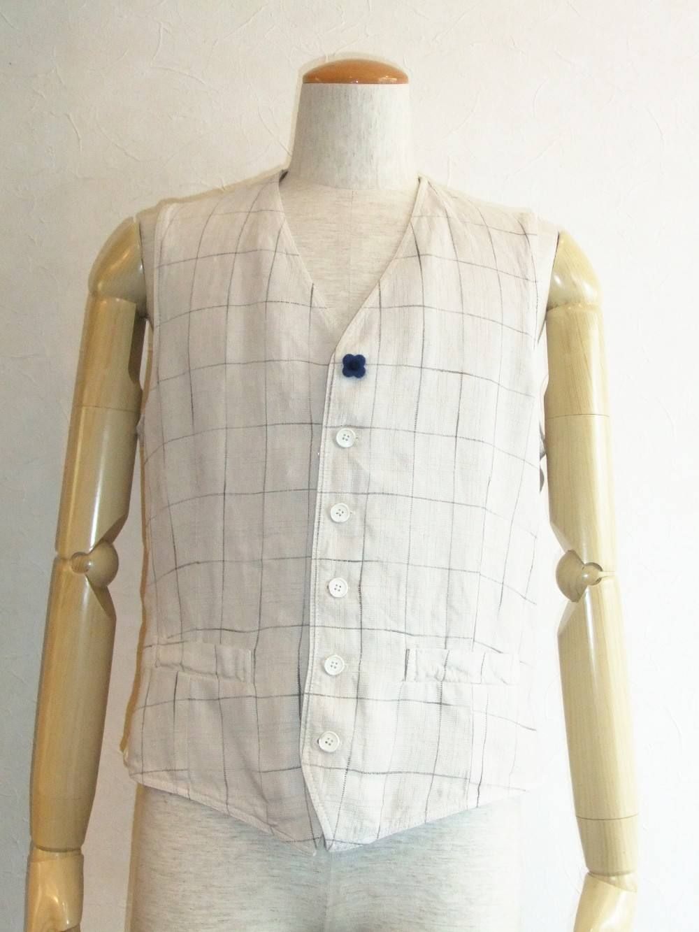 LARDINI (ラルディーニ) ウィンドウペーン ジレ