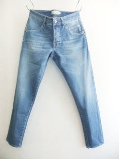 DENIM JEANS ウオッシャブル ストレート デニム