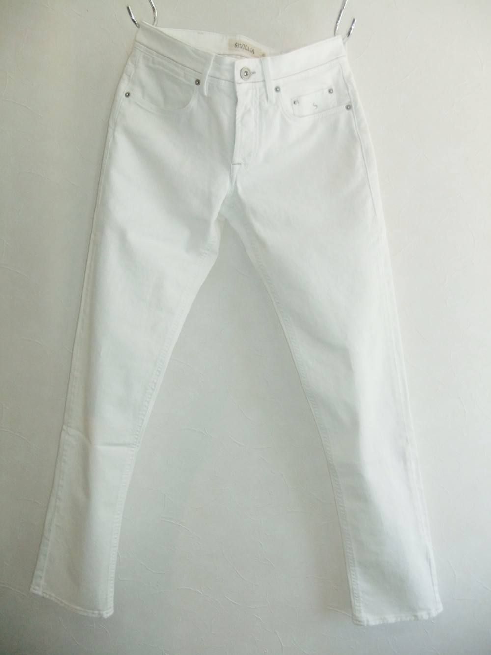 SIVIGLIA - WHITE DENIM JEANS ホワイトデニム | 4.444glad