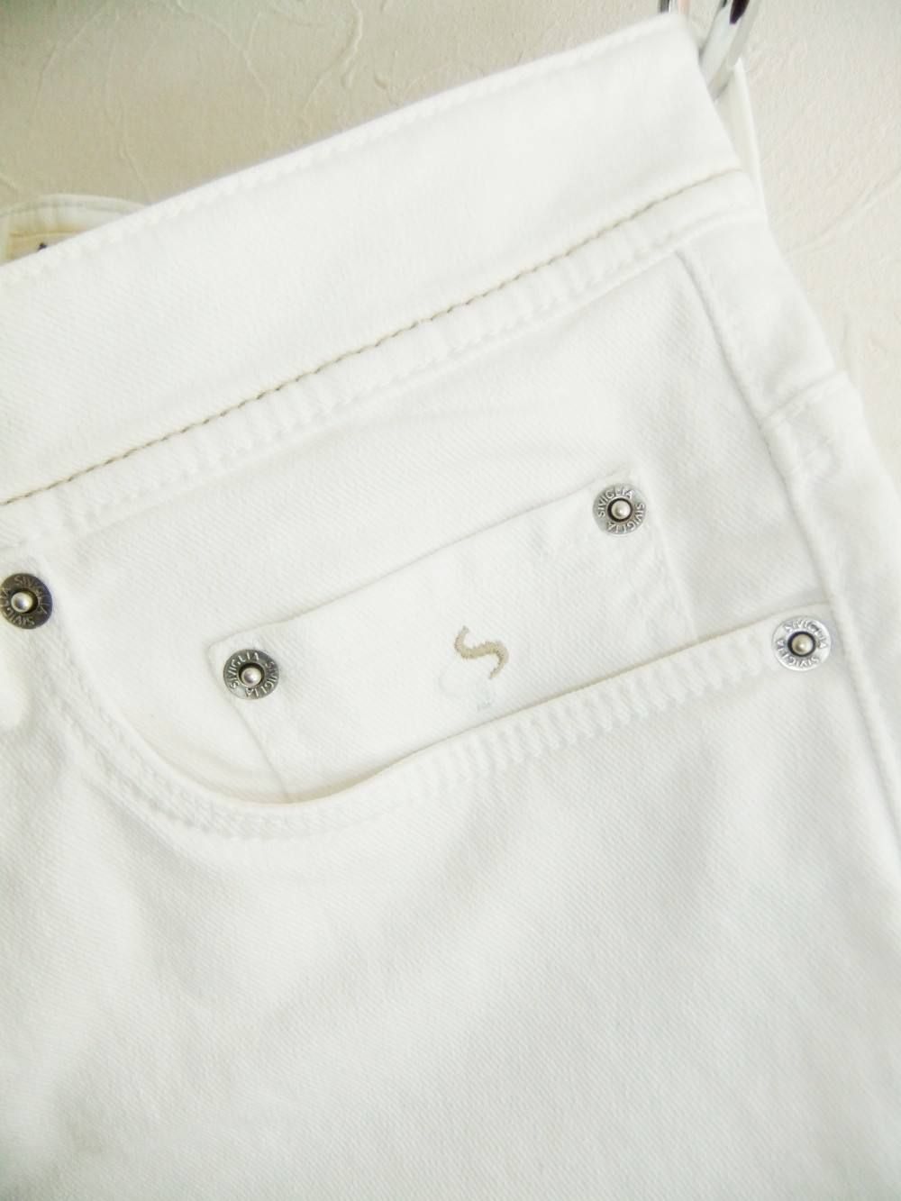 WHITE DENIM JEANS ホワイトデニム