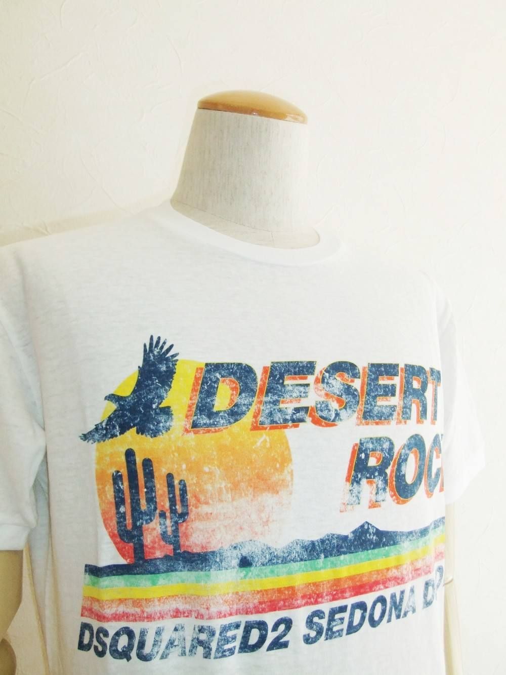 DSQUARED2 (ディースクエアード) Desert Rock T-Shirt プリントTシャツ