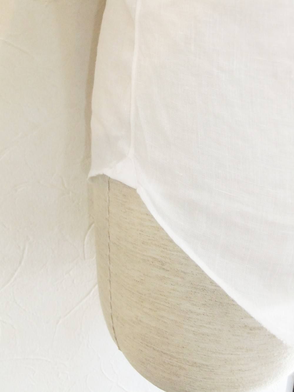 SERGIO LINEN WIDE COLLAR SHIRT