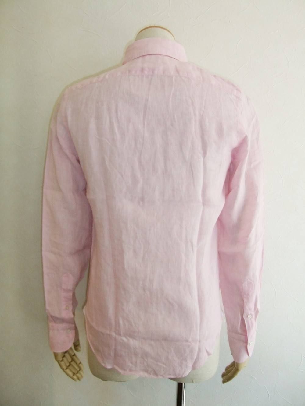 SERGIO LINEN WIDE COLLAR SHIRT(セルジオ リネン ワイドカラー シャツ)