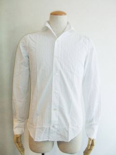 SERGIO COTTON WIDE COLLAR SHIRT