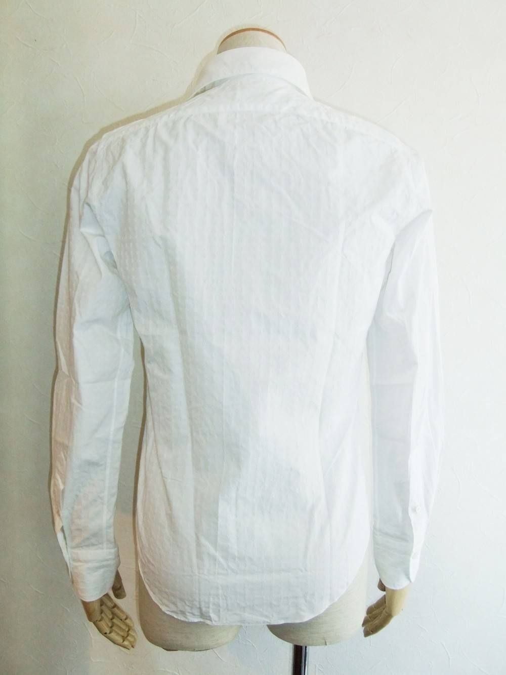 SERGIO COTTON WIDE COLLAR SHIRT
