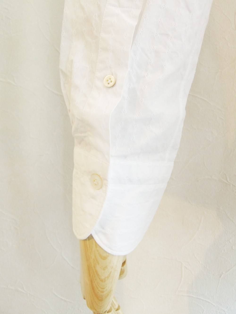 SERGIO COTTON WIDE COLLAR SHIRT