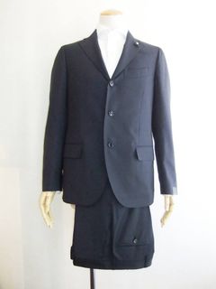 LARDINI (ラルディーニ) ウール ストライプ スーツ