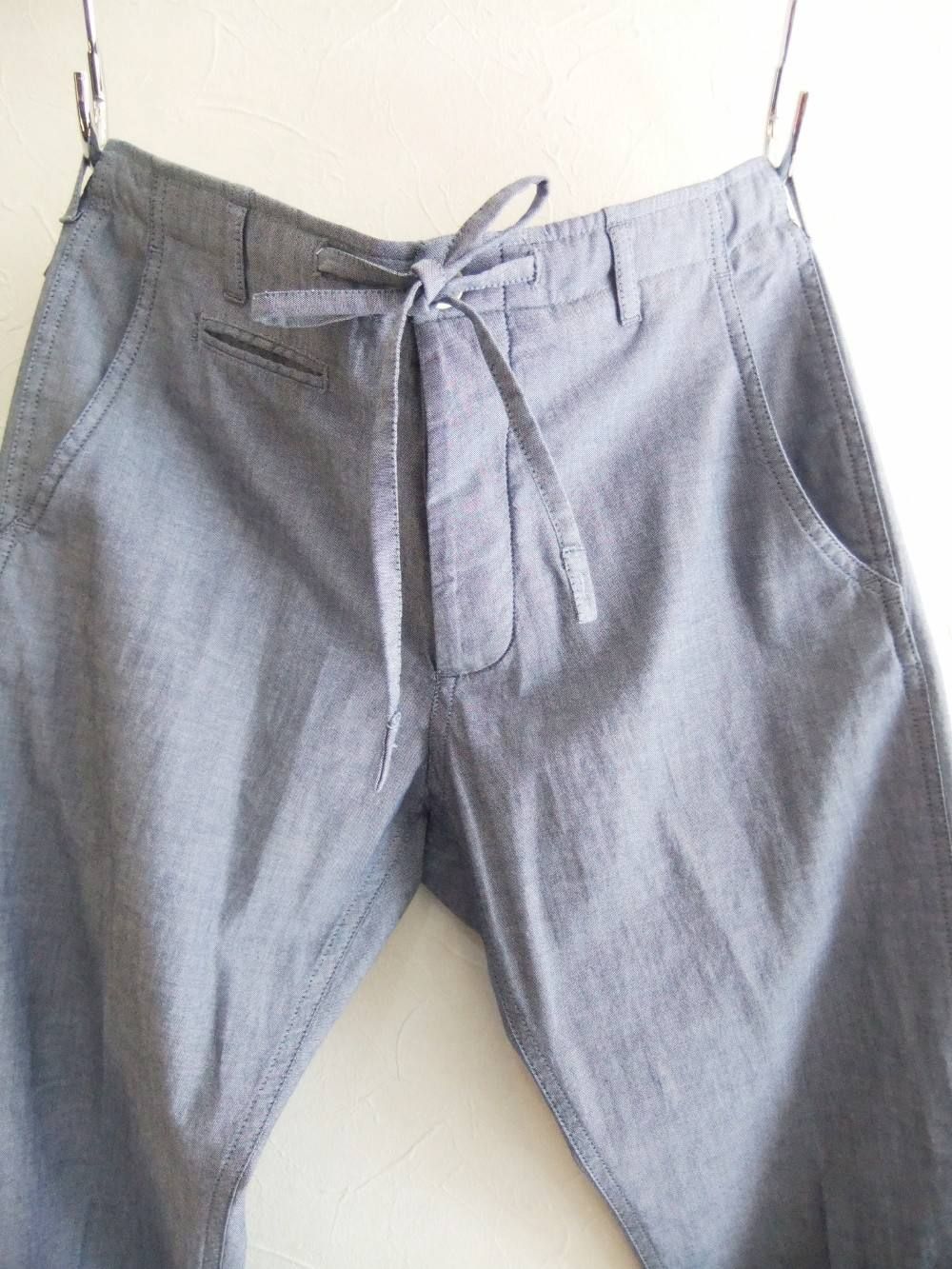 PANT シャンブレーイージーパンツ