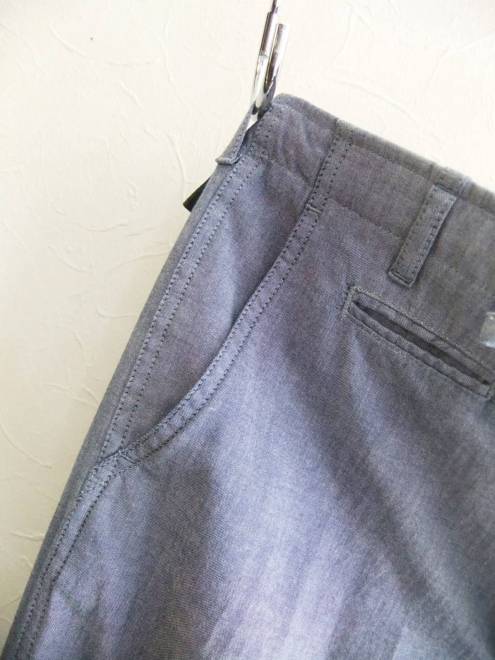 PANT シャンブレーイージーパンツ