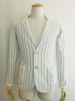 KNIT STRIPE JACKETニット