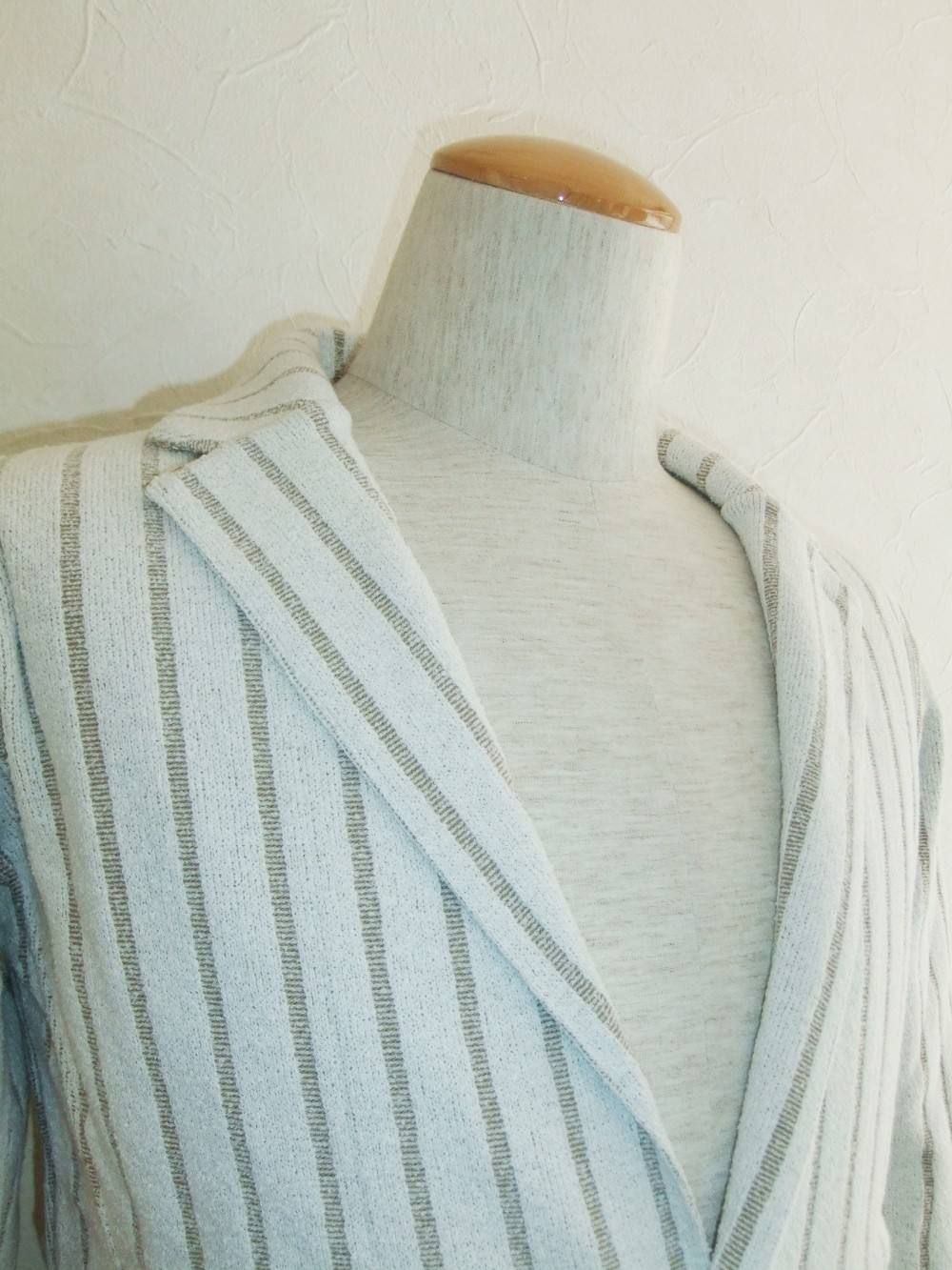 KNIT STRIPE JACKETニット