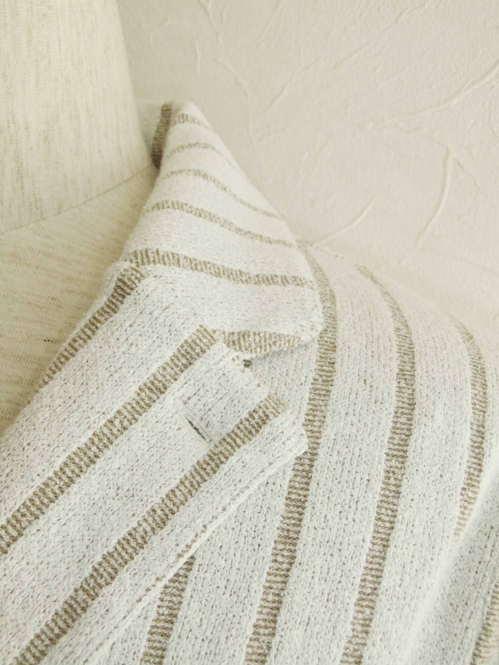KNIT STRIPE JACKETニット