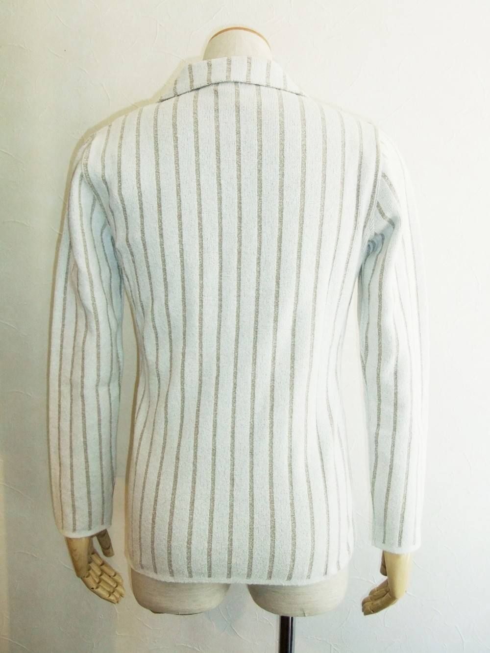 KNIT STRIPE JACKETニット